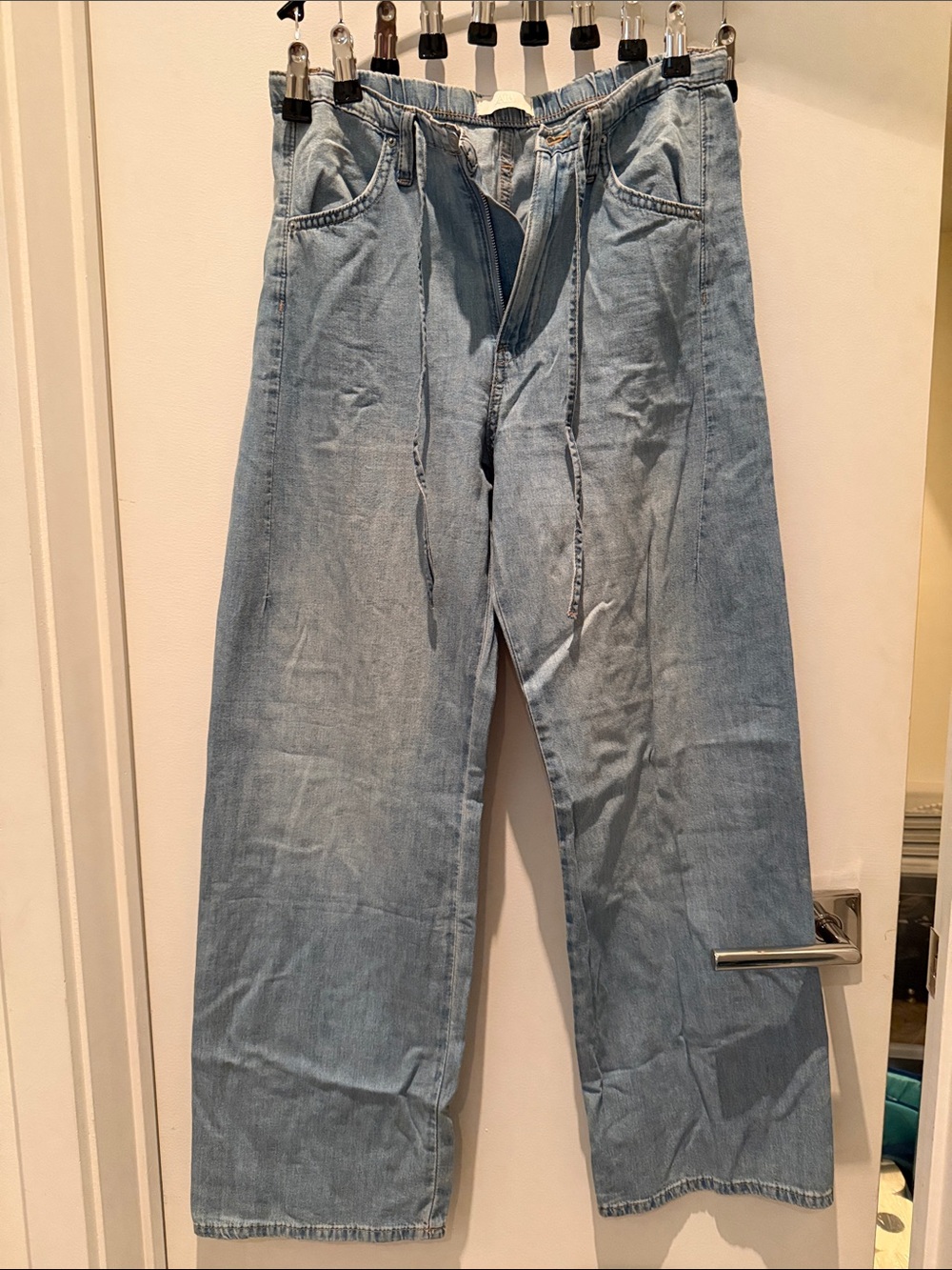 Zara Light Blue Relaxed Fit Women’s Jeans